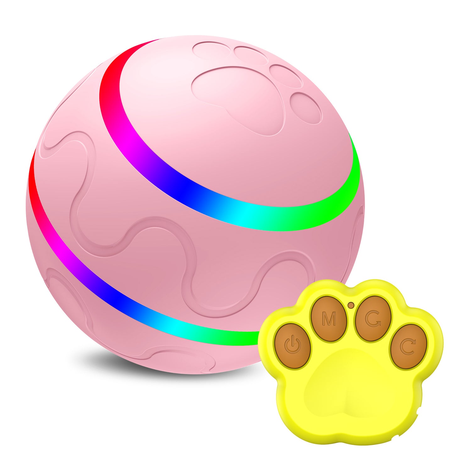 Intelligent USB Cat Toys Self Rotating Ball