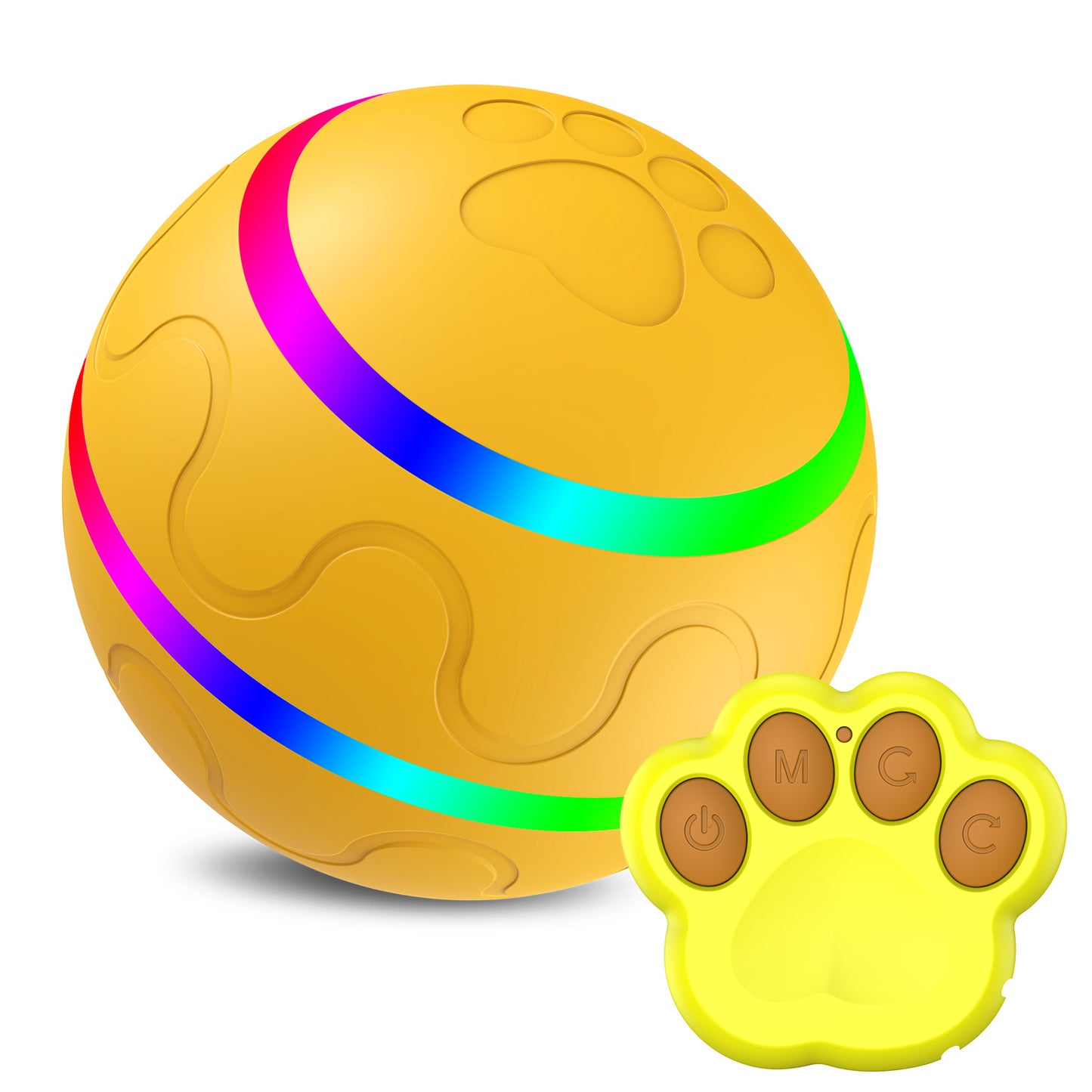 Intelligent USB Cat Toys Self Rotating Ball
