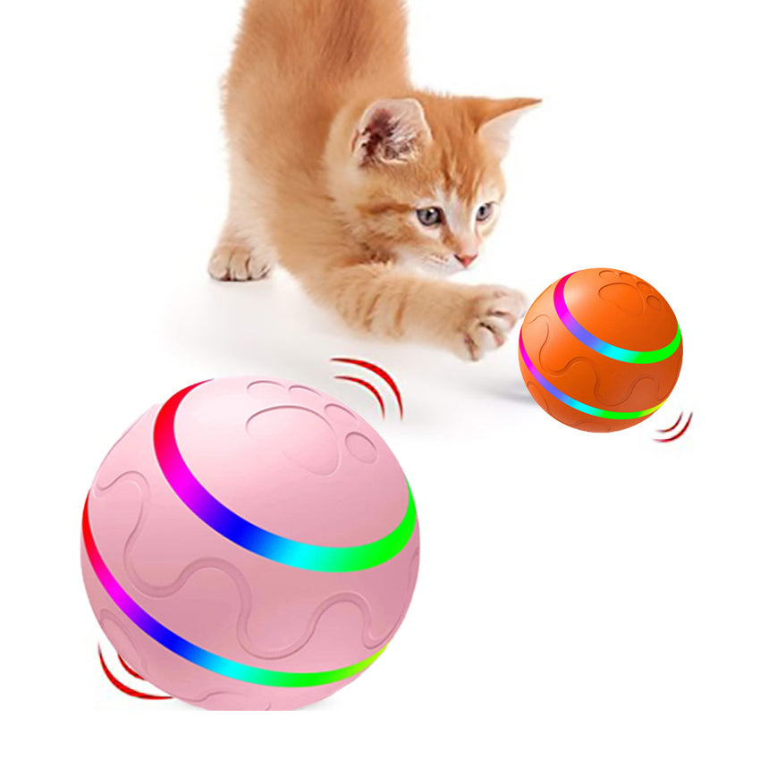 Intelligent USB Cat Toys Self Rotating Ball