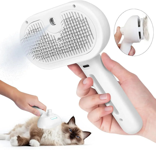 2-in-1 Pet Grooming Spray Comb for Dogs & Cats