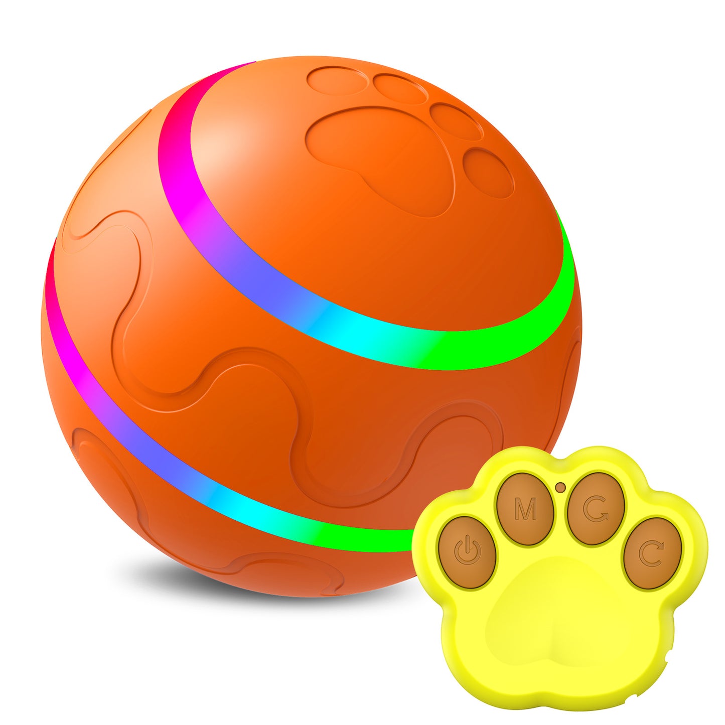 Intelligent USB Cat Toys Self Rotating Ball